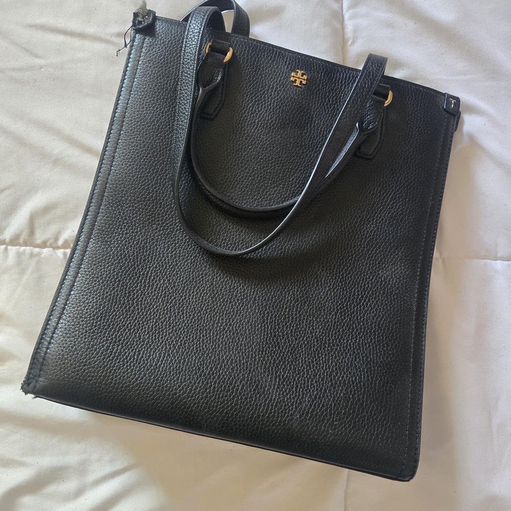 Tory Burch Black and Cream Women's Bag